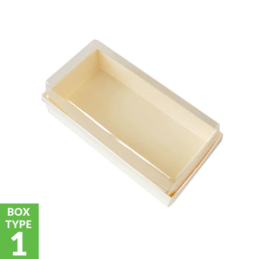 Wood Cookie Box, 6.5 x 3.25 x 2.5", 5 Pack