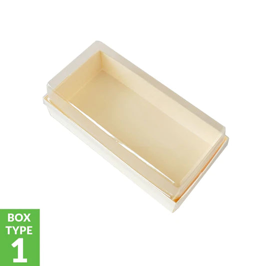 Wood Cookie Box, 6.5 x 3.25 x 2.5", 5 Pack