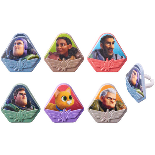 Buzz Lightyear Rings, 6 Pack