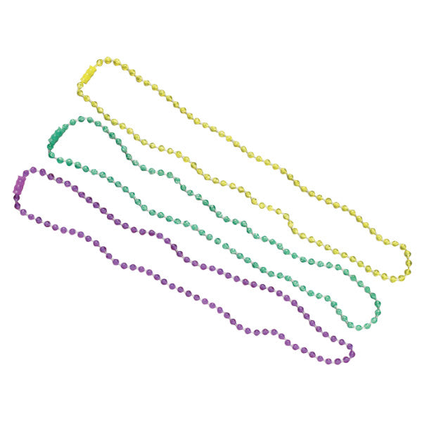 Mardi Gras Necklaces, 6 Pack
