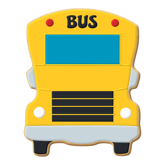 School Bus Front Cookie Cutter, 3.5"