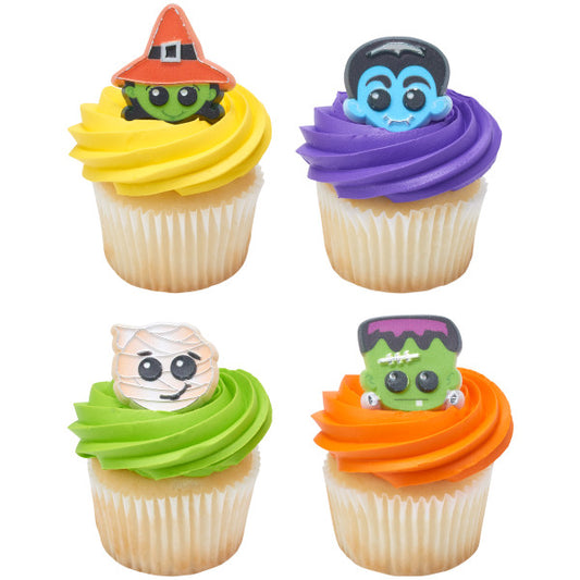 Halloween Icon Rings,  8 Pack