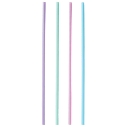 Plastic Pop Sticks, 6" Pastel, 50 Pack