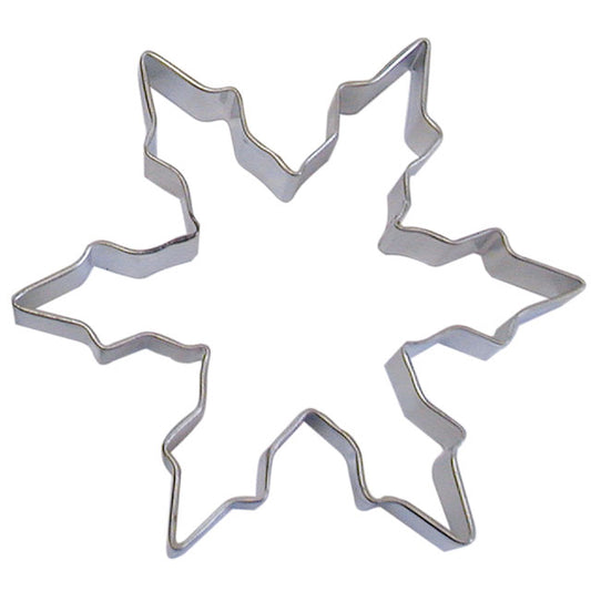 Snowflake Po"ted Cookie Cutter, 5"