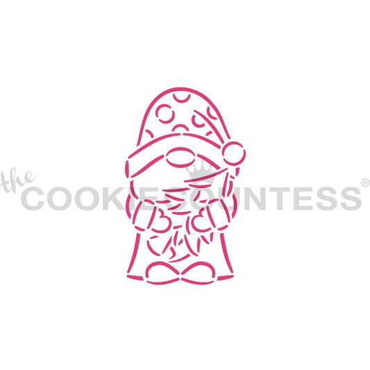 Winter Gnome PYO Stencil