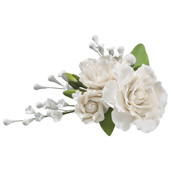 Gum Paste Gardenia Spray