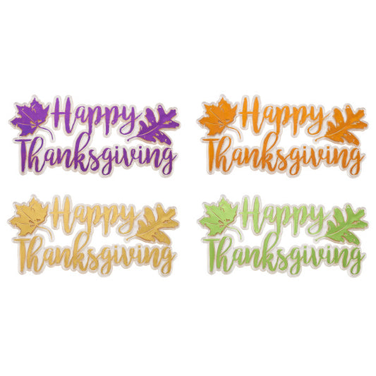 Happy Thanksgiving Layon, 1 Piece (Random Color)