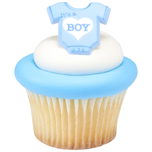 Boy Onesie Rings 8 Pack