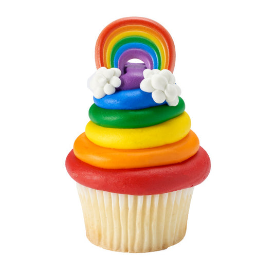 Rainbow Rings, 9 Pack